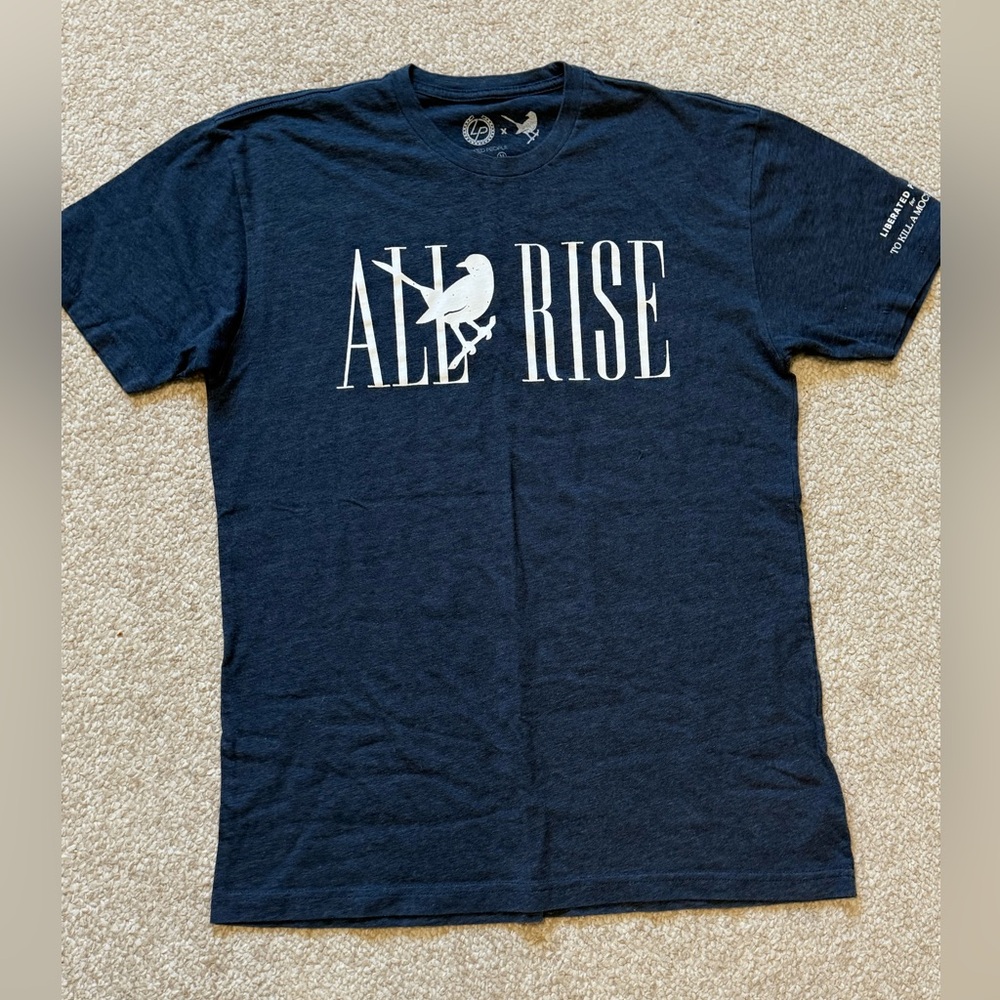 Navy Blue Graphic T-Shirt